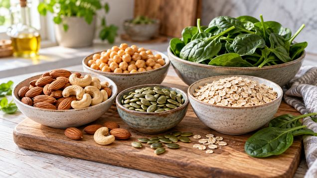В каких продуктах магний
