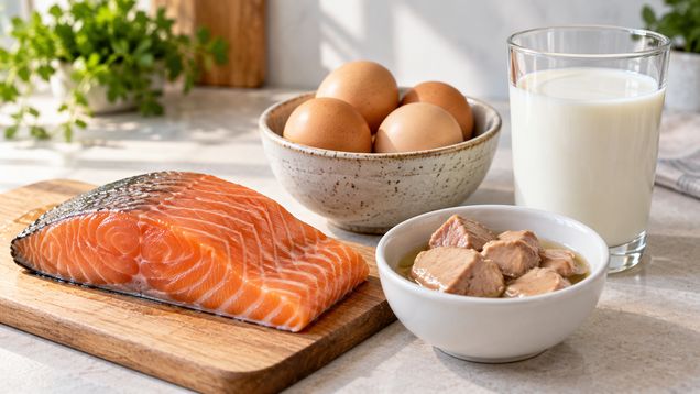 В каких продуктах витамин D