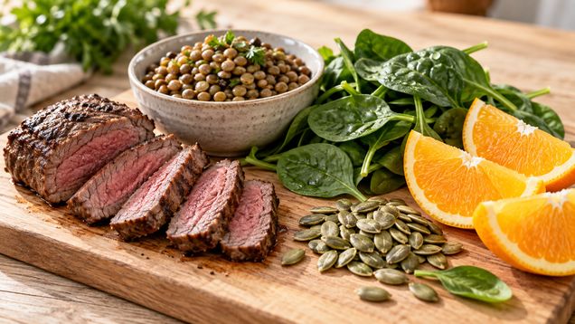 В каких продуктах железо